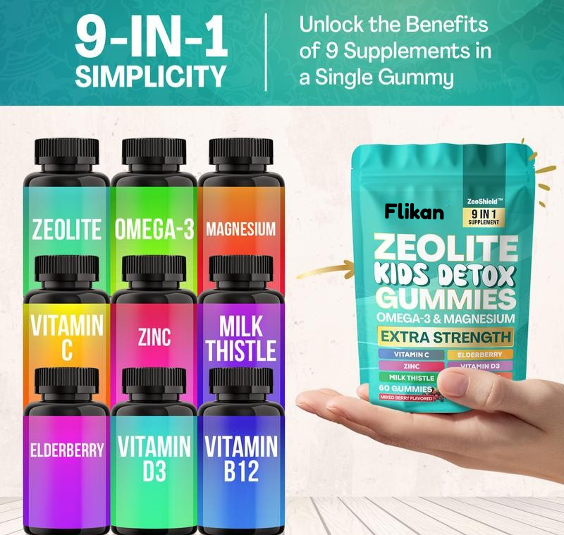 Zeolite Kids Detox Gummies