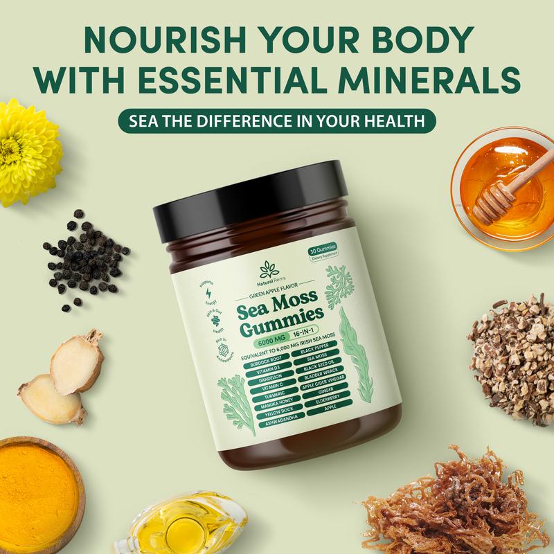 Flikan Sea Moss Gummies
