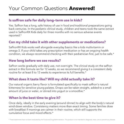 Flikan Kids SaffronRx Extract