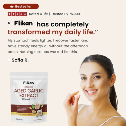 Flikan Odorless Aged Garlic