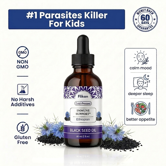 Flikan Kids ethiopian black seed oil