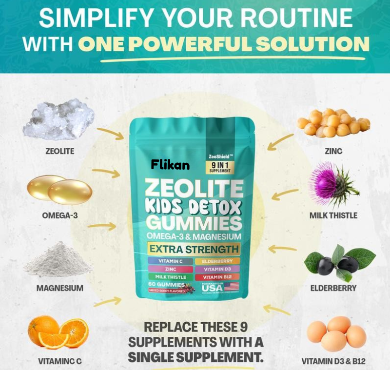 Zeolite Kids Detox Gummies