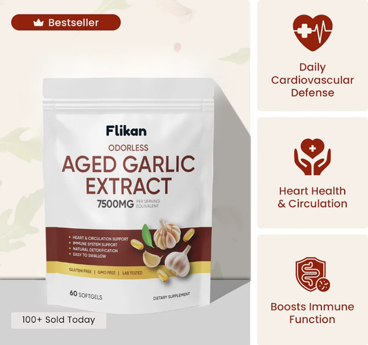 Flikan Odorless Aged Garlic