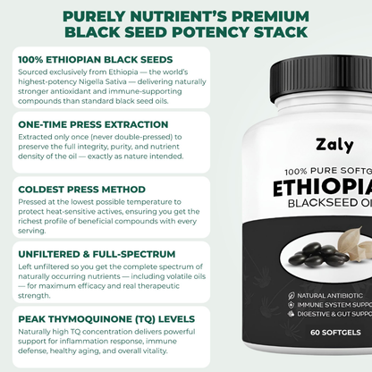 Zaly Ethiopian Black Seed Oil