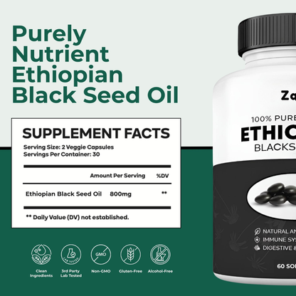 Zaly Ethiopian Black Seed Oil
